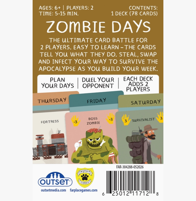Zombie Days Card Game