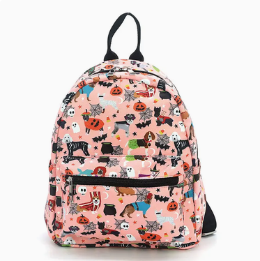 Halloween Dog Costume Party Mini Backpack