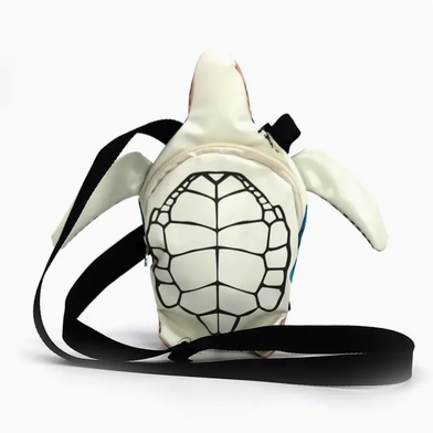 Blue Sea Turtle Crossbody Bag