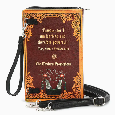 Bride Frankenstein Book Clutch Bag