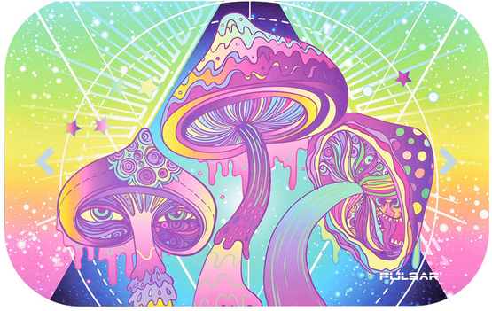 Psychedelic Melting Shrooms Magnetic Tray Lid