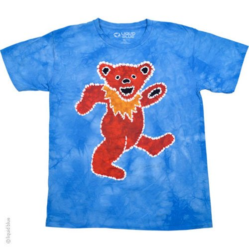 Men's Grateful Dead Big Red Bear Tie-Dye T-Shirt