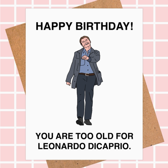Leonardo Dicaprio Birthday Card