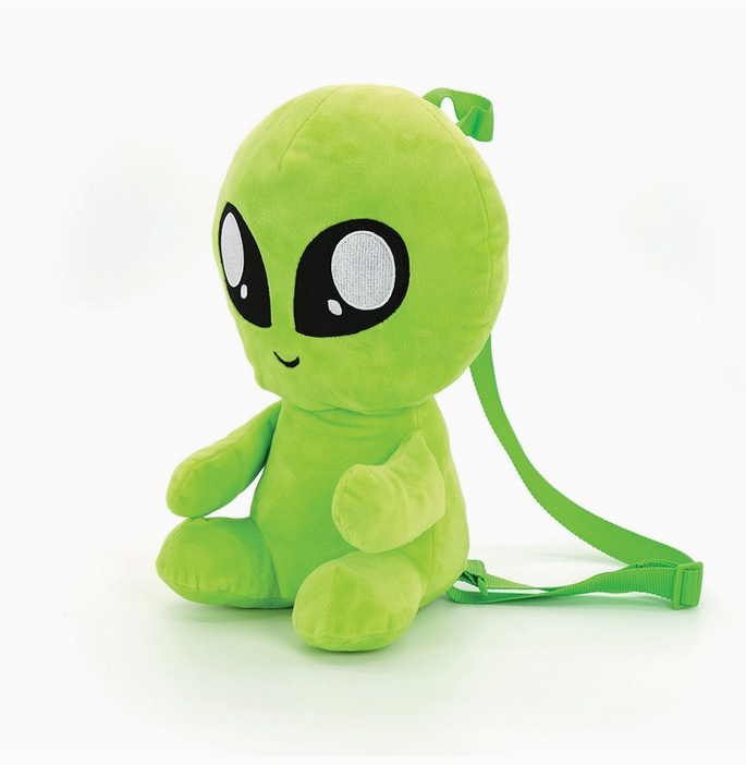 Plush Baby Alien Backpack
