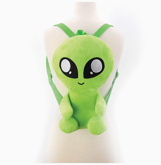 Plush Baby Alien Backpack