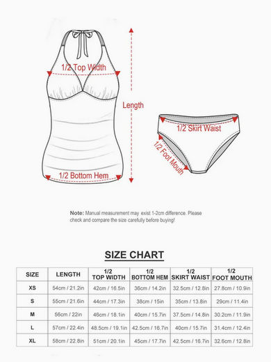 Women's Tropical Terps Keyhole Halter Tankini