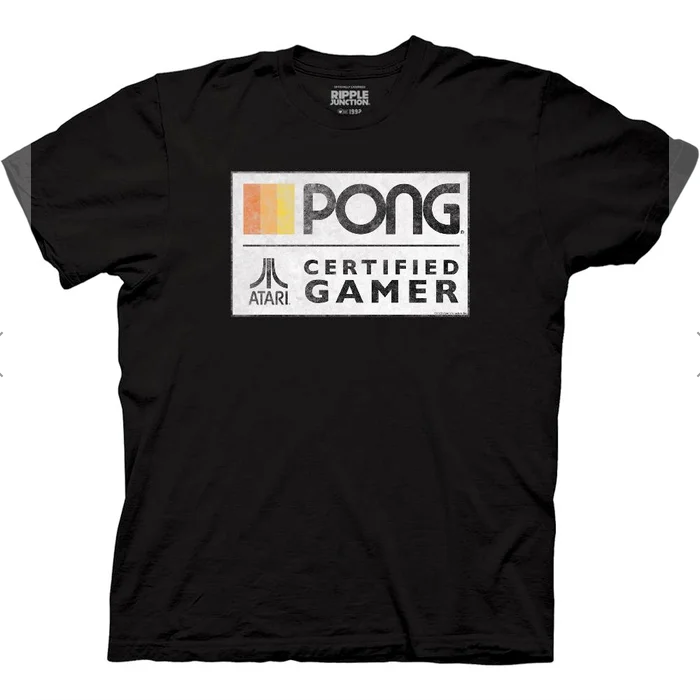 Men's Atari Pong Certified Gamer T-Shirt