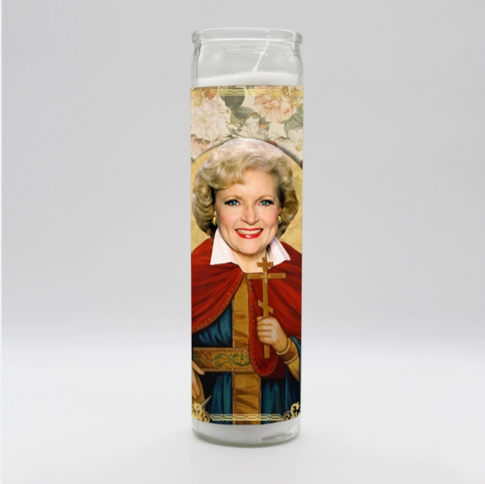 Celebrity Saint Prayer Candles