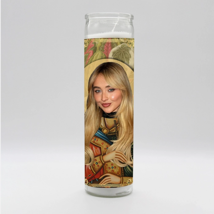 Celebrity Saint Prayer Candles