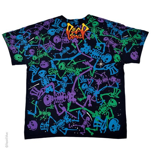 Men's Grateful Dead Skeletons Dead Space T-Shirt