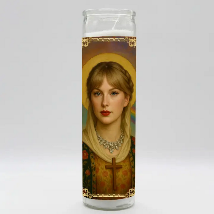 Celebrity Saint Prayer Candles