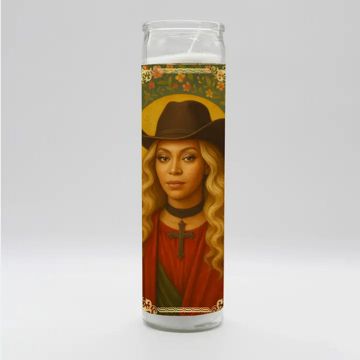 Celebrity Saint Prayer Candles
