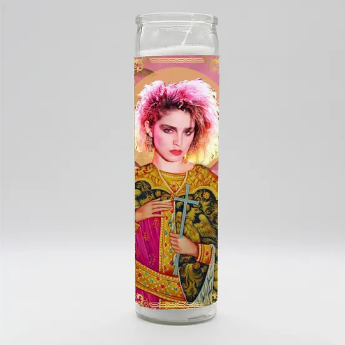 Celebrity Saint Prayer Candles