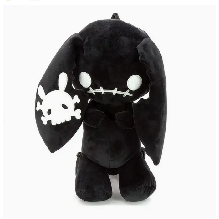 Naughty Bunny Stuffed Backpack