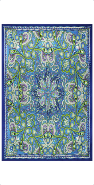 3-D Infinity Star Tapestry