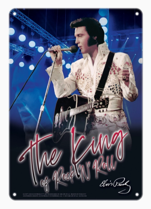 Elvis Presley Metal Signs