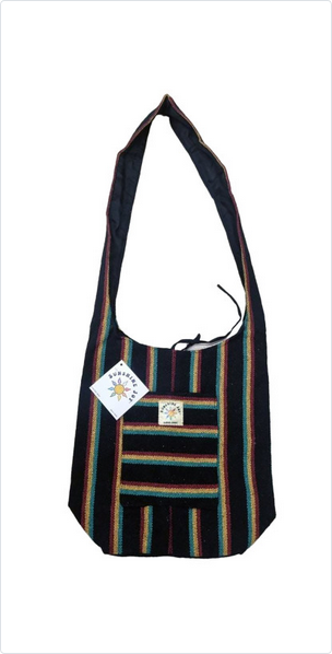 Assorted Sunshine Joy Hemp Shoulder Bags