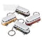 Mini VW Bus Pull-Back Keychains