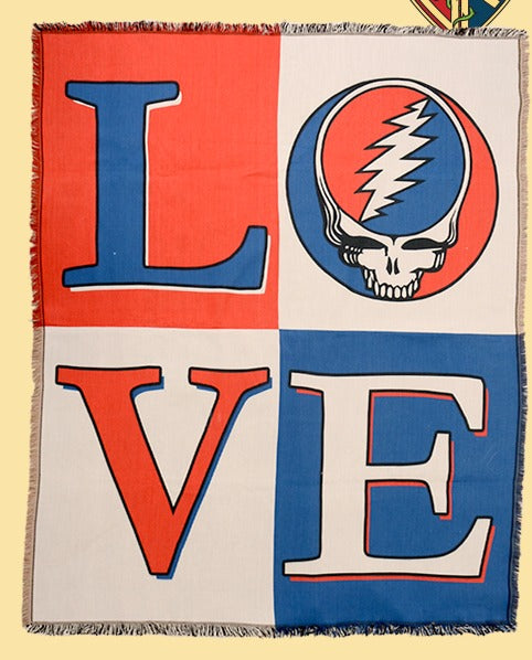 Steal Your Love Woven Blanket - HalfMoonMusic