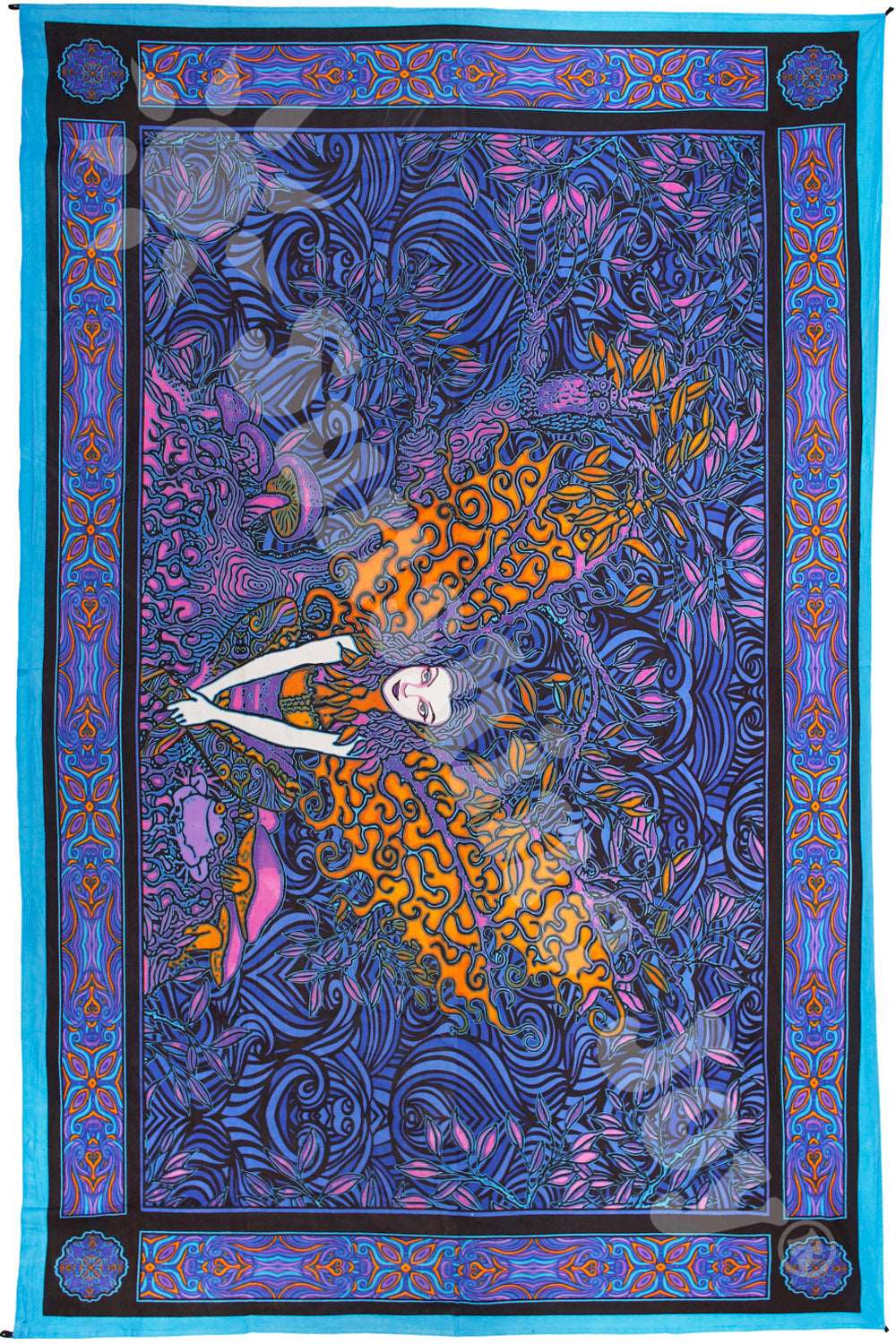 3D Dan Morris Fairy Tapestry - HalfMoonMusic