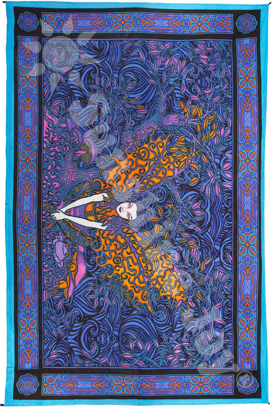 3D Dan Morris Fairy Tapestry - HalfMoonMusic