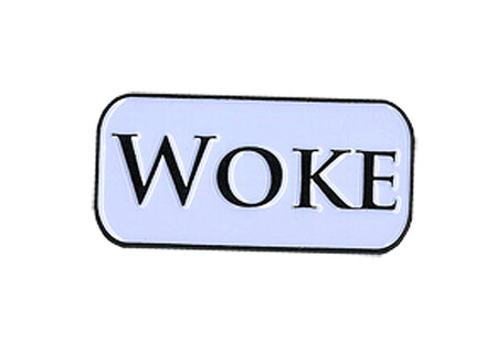 Woke Enamel Pin