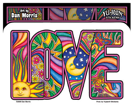 Dan Morris Love Sticker
