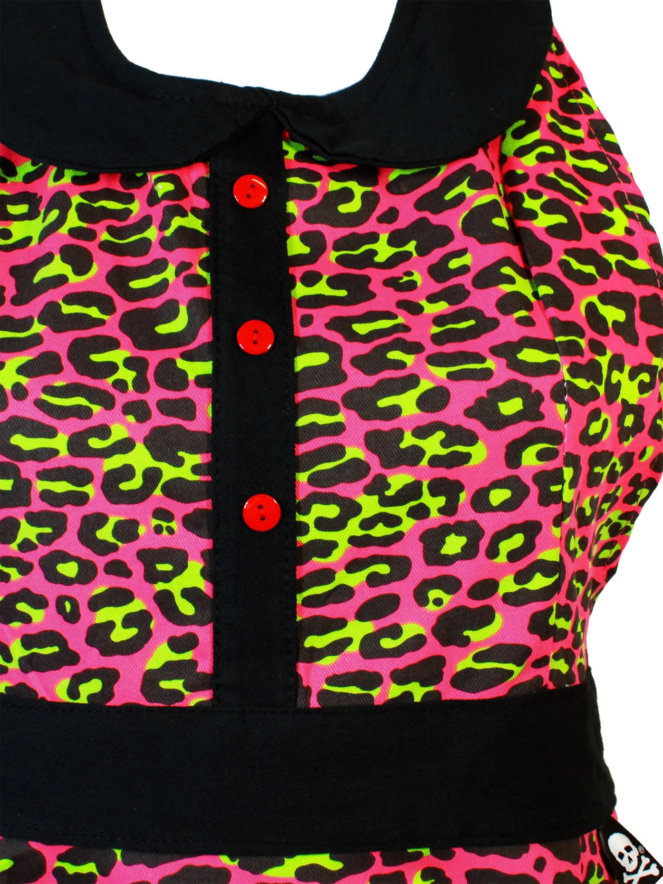 Sourpuss Pink Leopard Apron