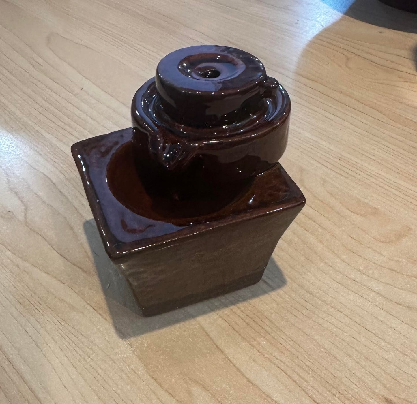 Geometric Ceramic Backflow Cone Burner - HalfMoonMusic