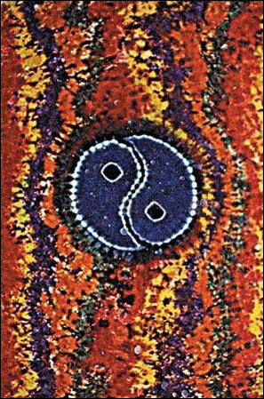 Tie Dye Yin Yang Tapestry - HalfMoonMusic