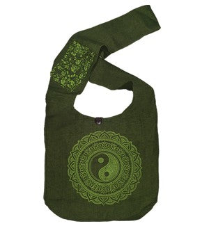Cotton Picture Shoulder Bag - HalfMoonMusic