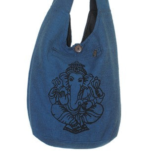 Cotton Picture Shoulder Bag - HalfMoonMusic