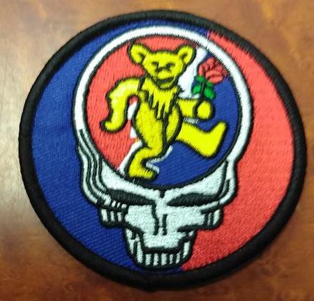 Grateful Dead Bear SYF Patch - HalfMoonMusic