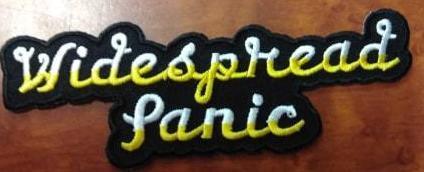 Widespread Panic Cursive Patch - HalfMoonMusic