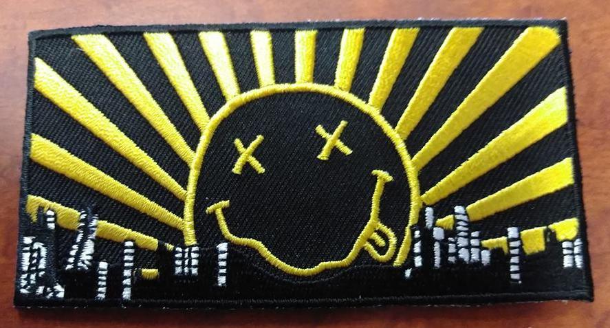Nirvana City Skyline Patch - HalfMoonMusic
