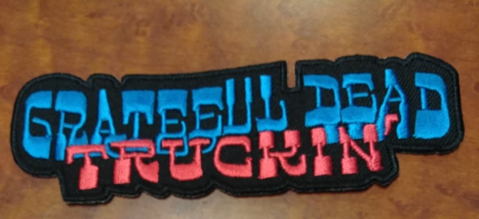 Grateful Dead Truckin' Patch - HalfMoonMusic