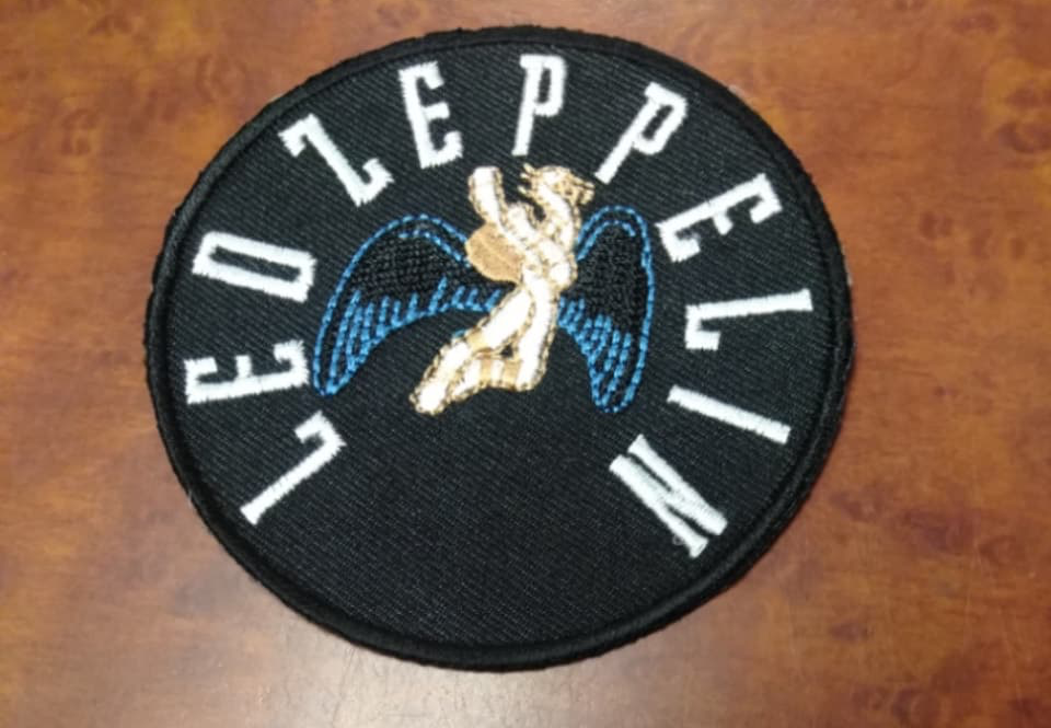 Led Zeppelin Round Icarus Patch - HalfMoonMusic