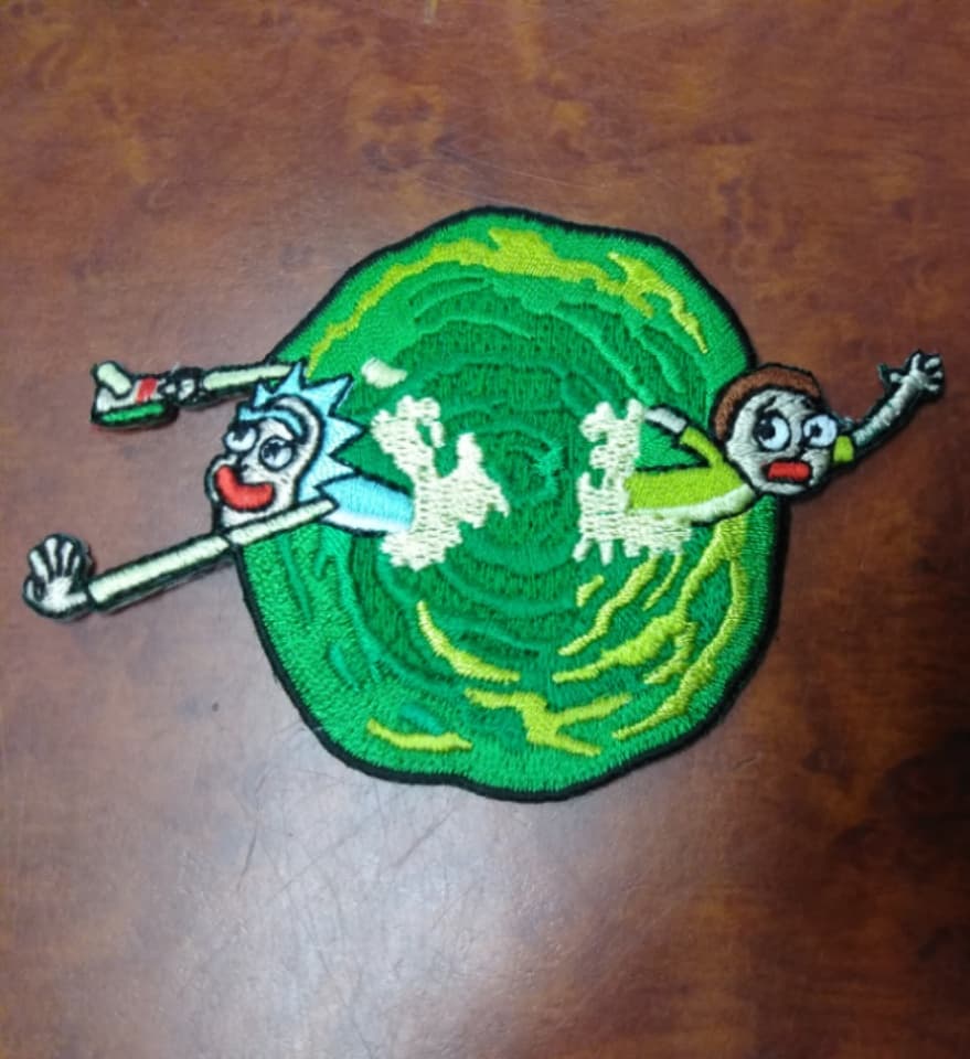 Rick and Morty Portal Patch - HalfMoonMusic