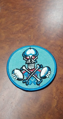 Grateful Dead Drums Patch - HalfMoonMusic