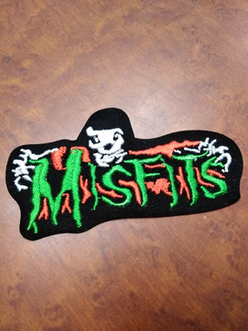 Misfits Green Red Patch - HalfMoonMusic