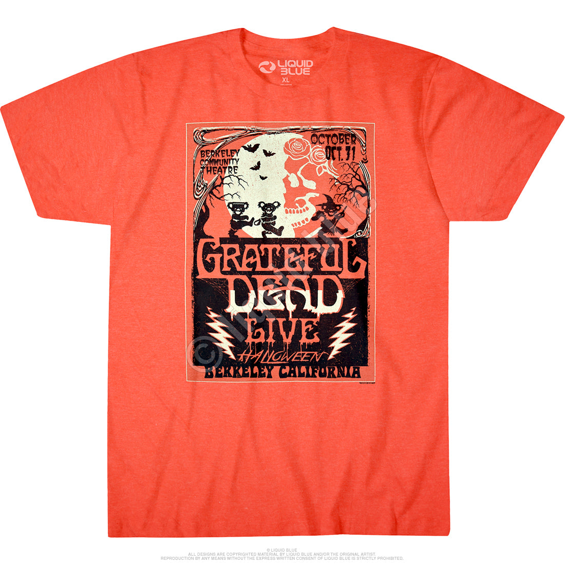 Grateful Dead Berkeley Moon T-Shirt - HalfMoonMusic