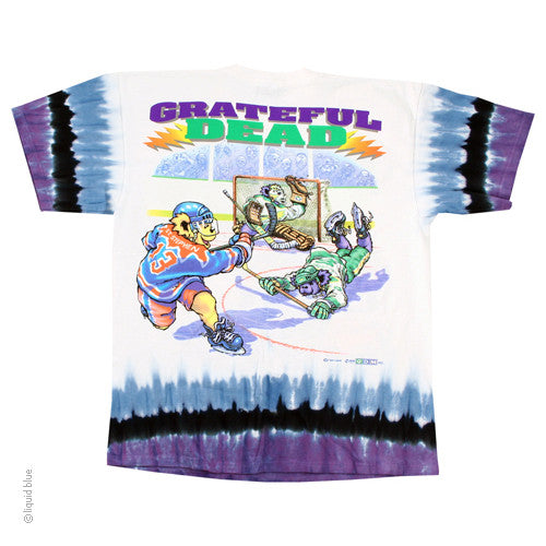 Grateful Dead Face Off Tie-Dye T-Shirt - HalfMoonMusic