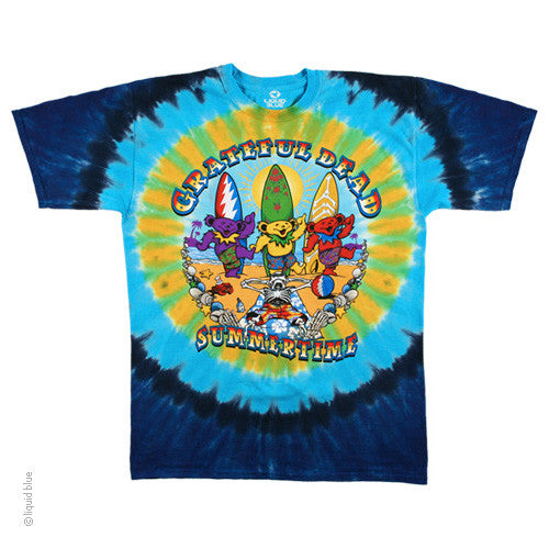 Grateful Dead Guru Bear Tie-Dye T-Shirt