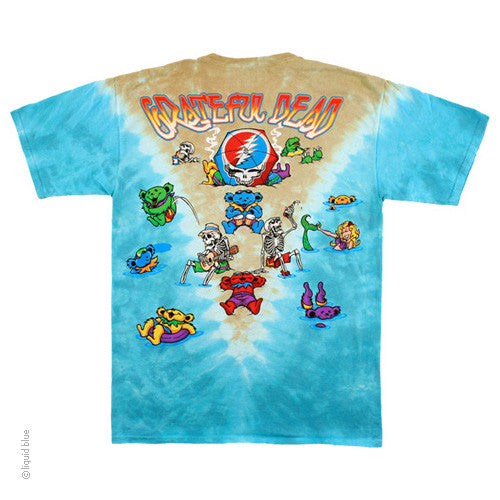 Grateful Dead Jam Bake Tie Dye T-Shirt - HalfMoonMusic