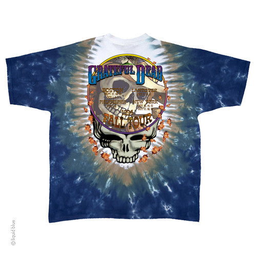 Grateful Dead Tie-Dye Banjo T-Shirt - HalfMoonMusic