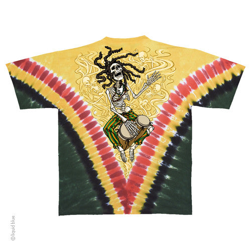 Grateful Dead Steal Your Dreads Tie Dye T-Shirt - HalfMoonMusic