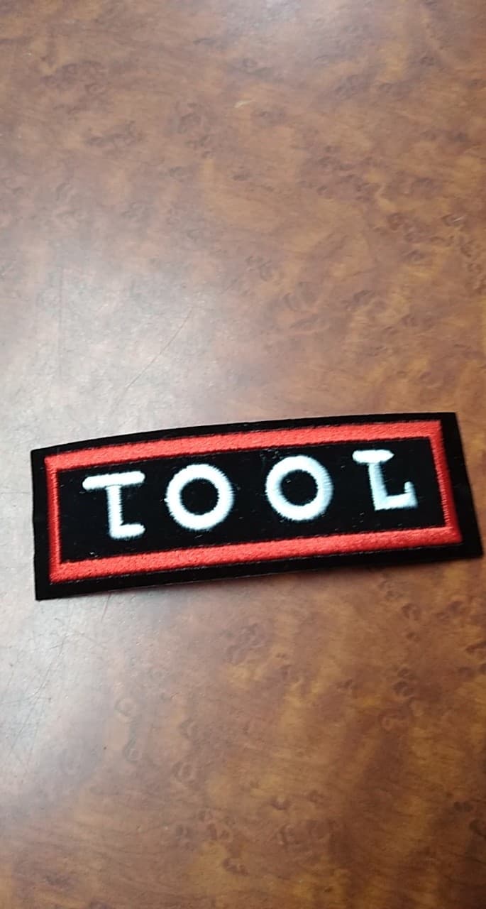 Tool Red Box Patch - HalfMoonMusic