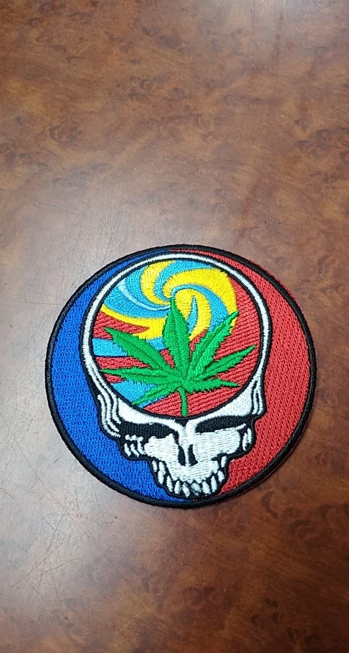 Grateful Dead SYF Leaf Patch - HalfMoonMusic