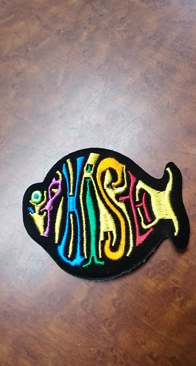 Phish Fish Patch - HalfMoonMusic