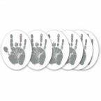 Jerry Garcia Hand Oval Sticker - HalfMoonMusic